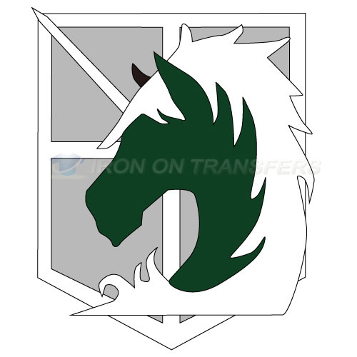 Attack on titan Iron-on Stickers (Heat Transfers)NO.500